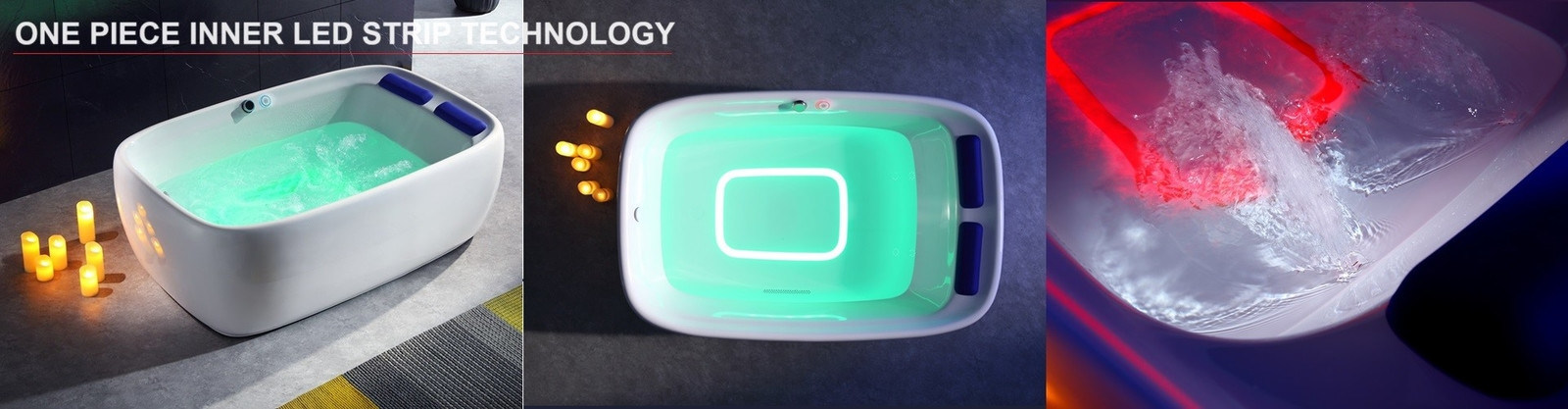 Круглая ванна с вихрем