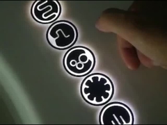 Свободно стоящий двойной водопад с светодиодным освещением в акриловой ванне