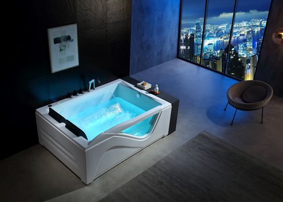 Ladodo Luxury Double Rectangle Bathtub с светодиодным нижним освещением