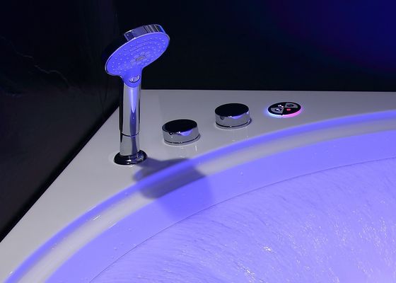 Ладодо угол водопад массаж ванна акцентирована с кругом водопад