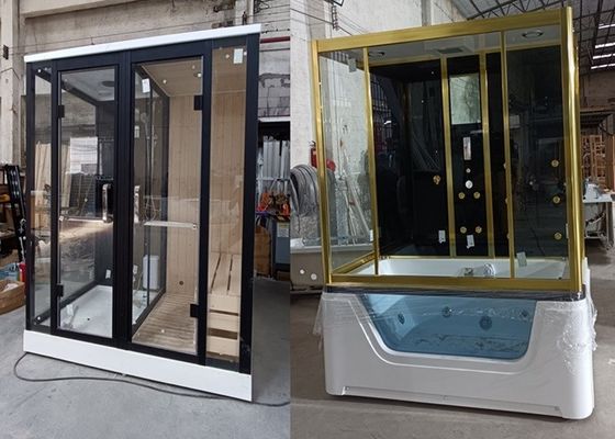 3 кВт парогенератор сауна Комбинированная паровая комната с цифровой панелью управления